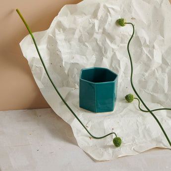 Small Mineral Geo Planter