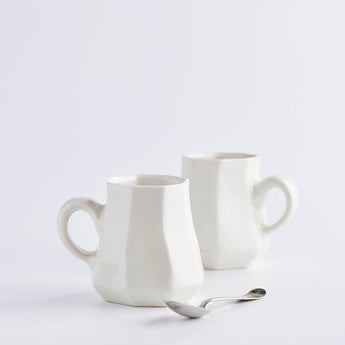 Frost White Formation Mug - Lauren HB Studio Pottery