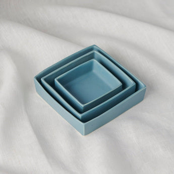 Large Glacier Square Tray - Lauren HB Studio Pottery