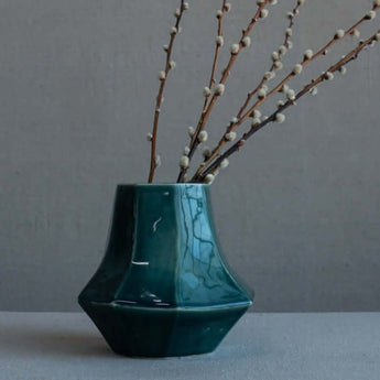Large Lantern Vase - Lauren HB Studio Pottery