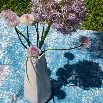 Large Square Vase - Lauren HB Studio Pottery