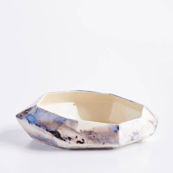 Medium Nebula Stone Serving Bowl - Lauren HB Studio Pottery