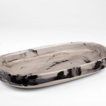 Medium Oval Tray - Lauren HB Studio Pottery