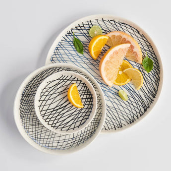 Medium Stria Net Tray - Lauren HB Studio Pottery