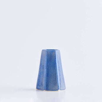 Small Azul Inverted Vase - Lauren HB Studio Pottery