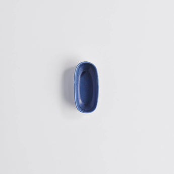 Small Azul Oval Tray - Lauren HB Studio - Lauren HB Studio Pottery