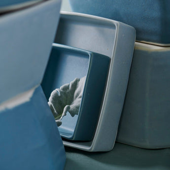 Small Glacier Square Tray - Lauren HB Studio Pottery