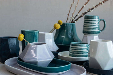 Small Lantern Vase - Lauren HB Studio Pottery