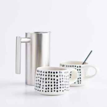 Small Stria Dot Mug - Lauren HB Studio - Lauren HB Studio Pottery