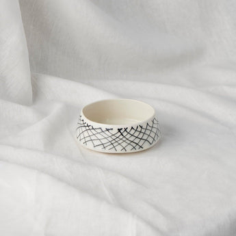 Small Stria Net Bowl - Lauren HB Studio Pottery