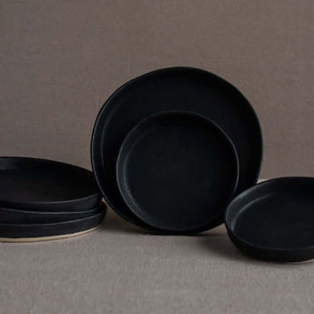 Trega Dinner Plate Set of 8 - Lauren HB Studio Pottery